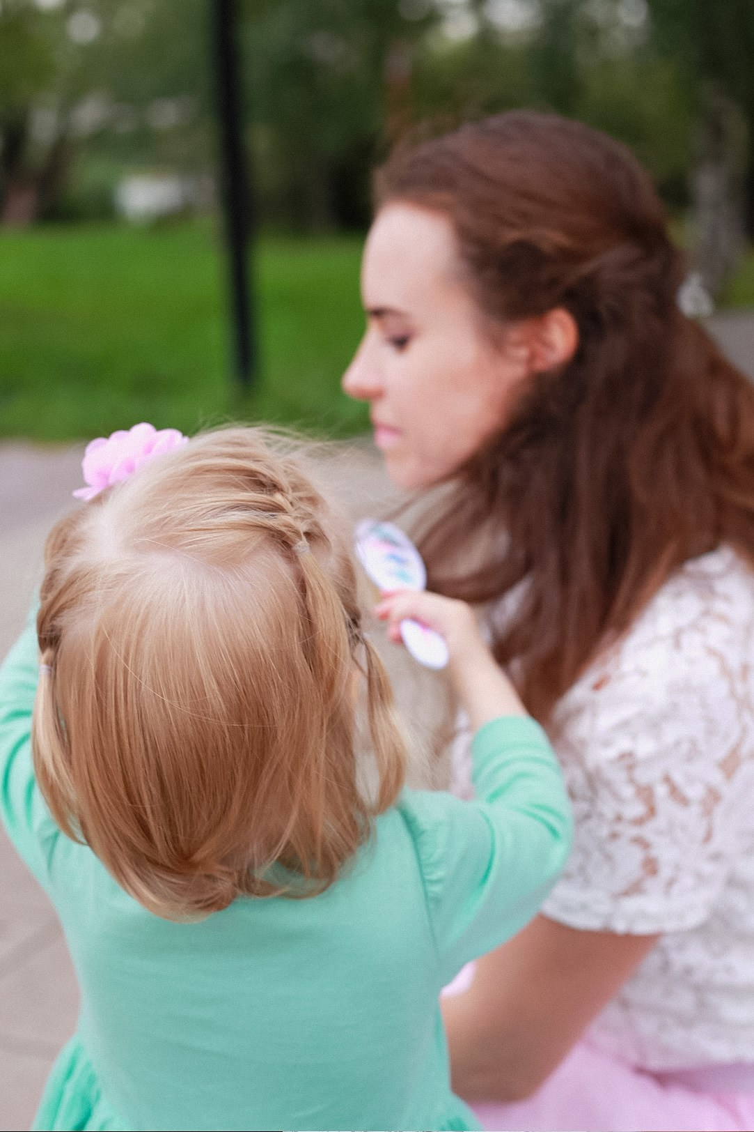 Алена и дочка Лиза. Семейный фотограф в Москве и МО Варвара Шаранова