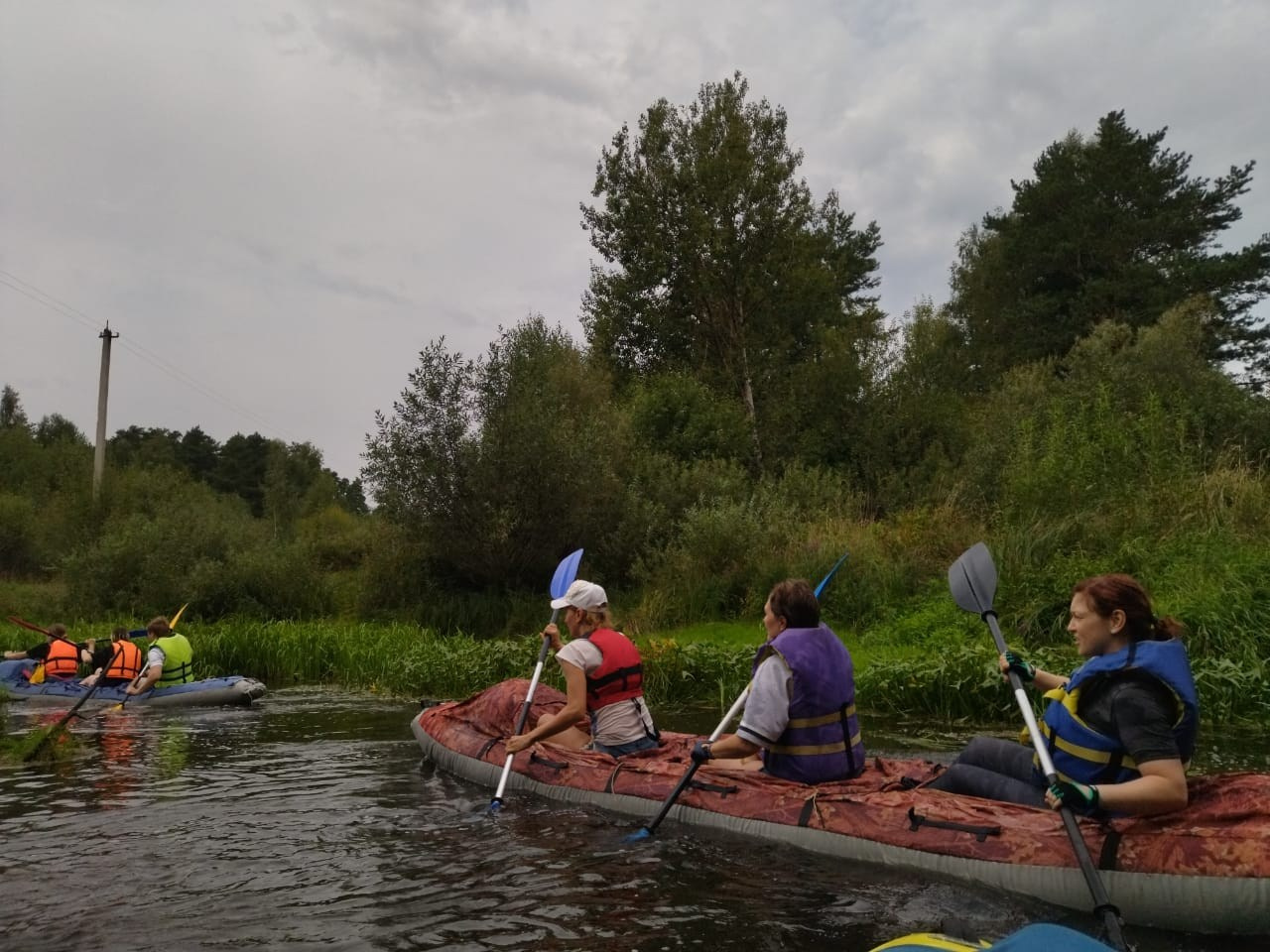 Сплав на байдарках 21.08.21. Галерея Фантим