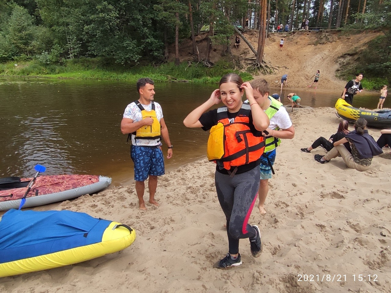Сплав на байдарках 21.08.21. Галерея Фантим