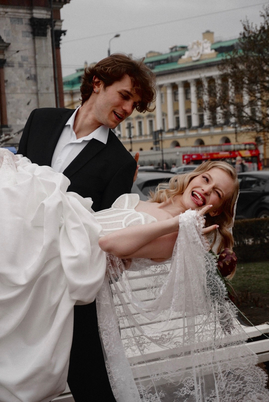 Прогулка в Питере. Свадебный фотограф в Москве Алина Лисовская