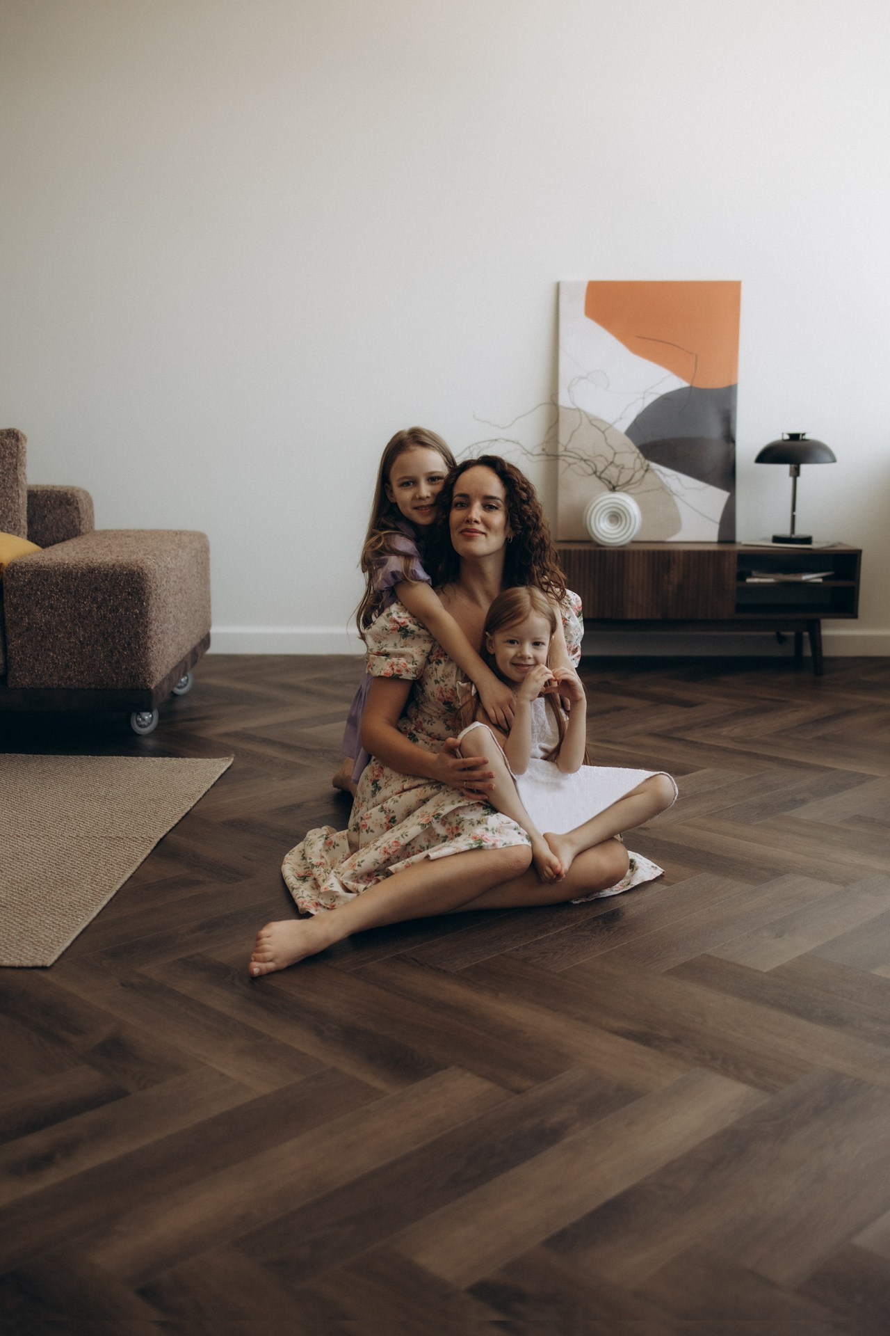 Саша, Ева и София. Семейный фотограф в Ижевске Даша Денисова