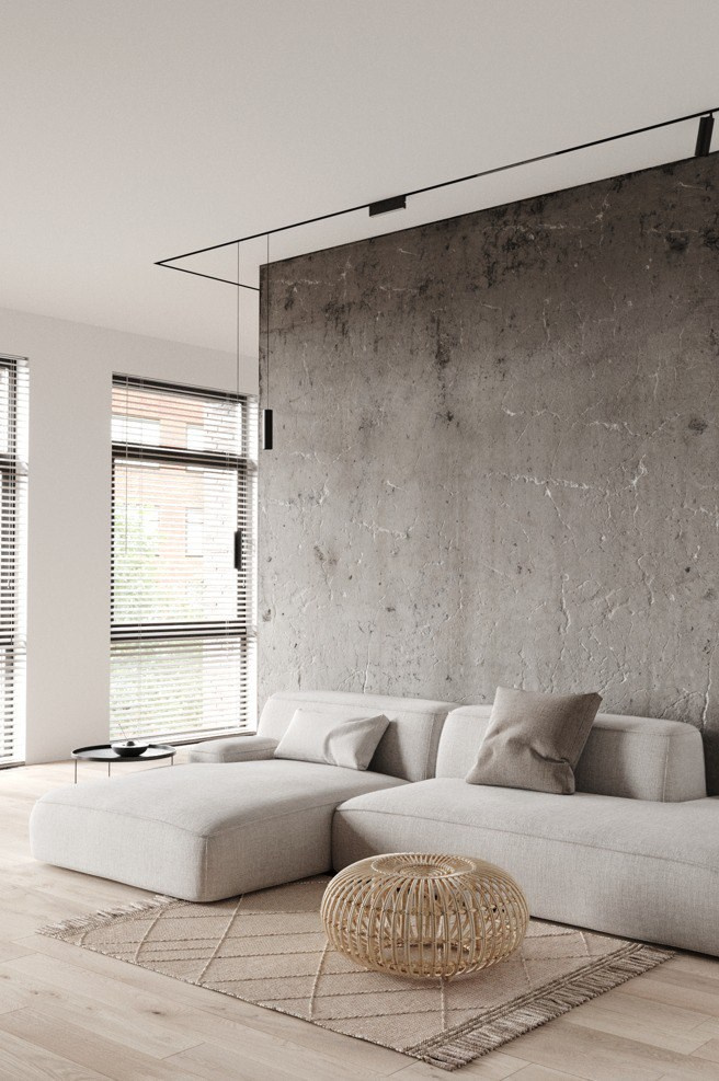 Apartment Interior Visualization. Glukhova Elizaveta  — AI Creator & 3D Visualizer for Interior, Fashion & Beauty Brands