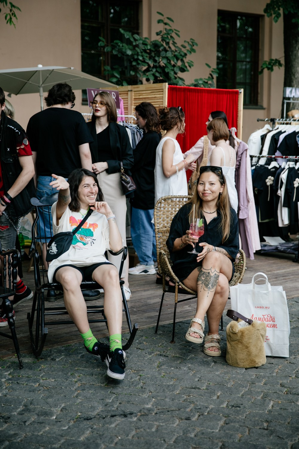 17–18 июня 2023 в пространстве YAUZA / День 1. Фотоотчеты «Ламбада-маркета»