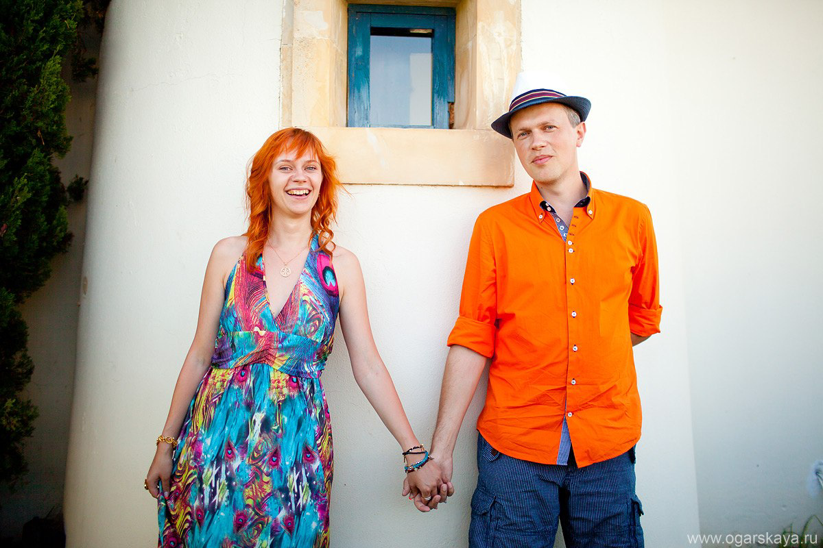 Надежда и Максим в Греции. Свадебный фотограф в Москве Екатерина Огарская