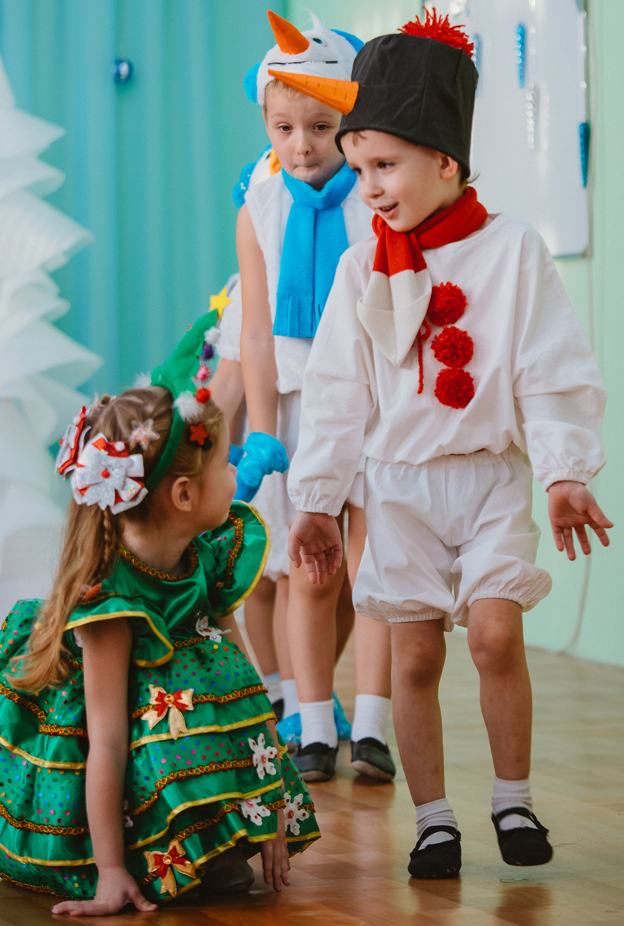 Новогодний утренник, д/с 84. Детский и семейный фотограф в Красноярске Настя Ярош