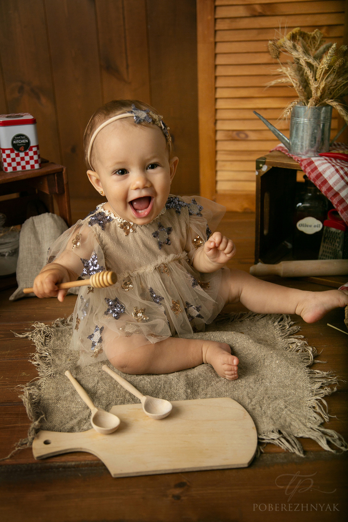 Годик Эмилии. Фотограф новорожденных во Владивостоке Татьяна Побережняк
