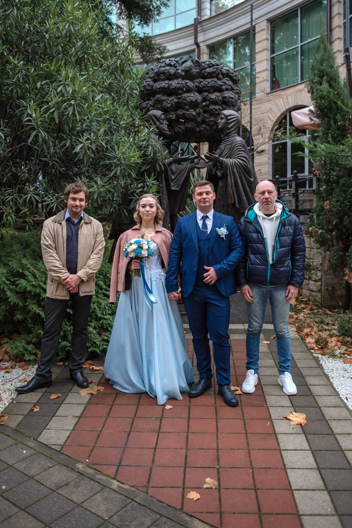 ЗАГС + прогулка Денис и Настя. Семейный и коммерческий фотограф в Сочи Александр Бодунов