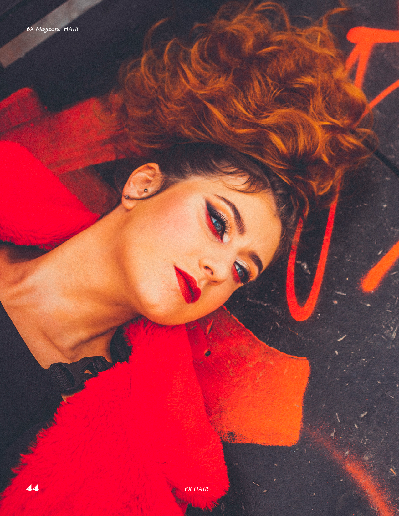 6X Hair Magazine. Фотограф Александра Степанова