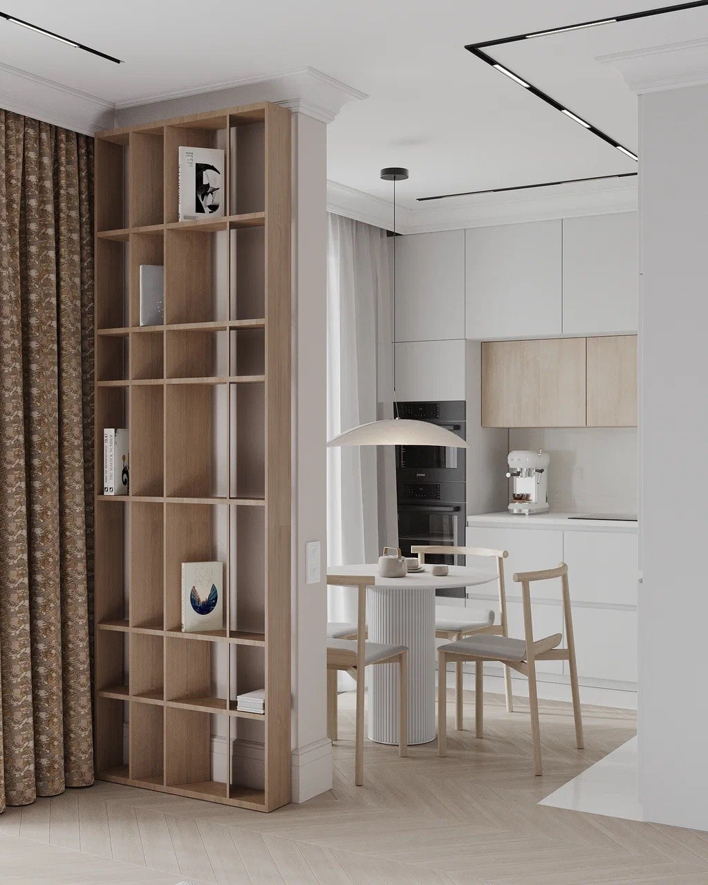 ЖК «Ильинские луга», 68 кв. м., 2022 г. Алла Дулова — предметный и интерьерный дизайнер