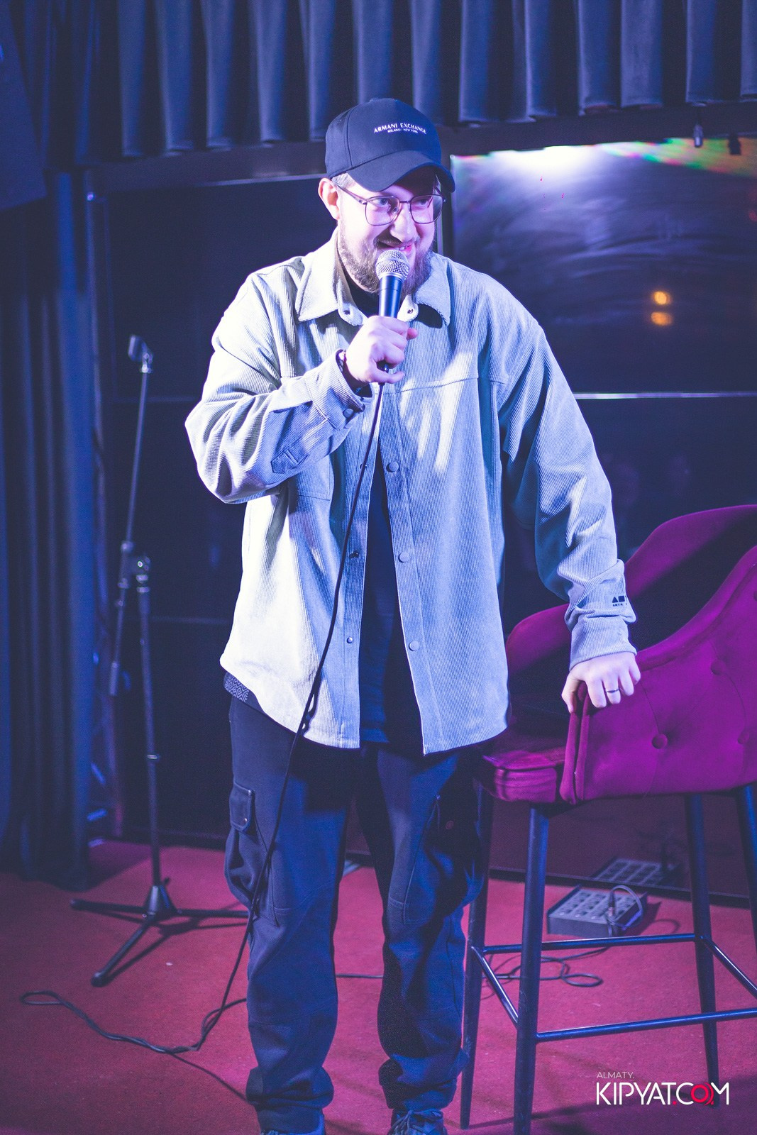 STAND UP КОНЦЕРТ АЛЕКСАНДРА МЕРКУЛЬ ESTATE KARAOKE BAR. КИПЯТКОМ АЛМАТЫ! Фотосъемка мероприятий в Алматы