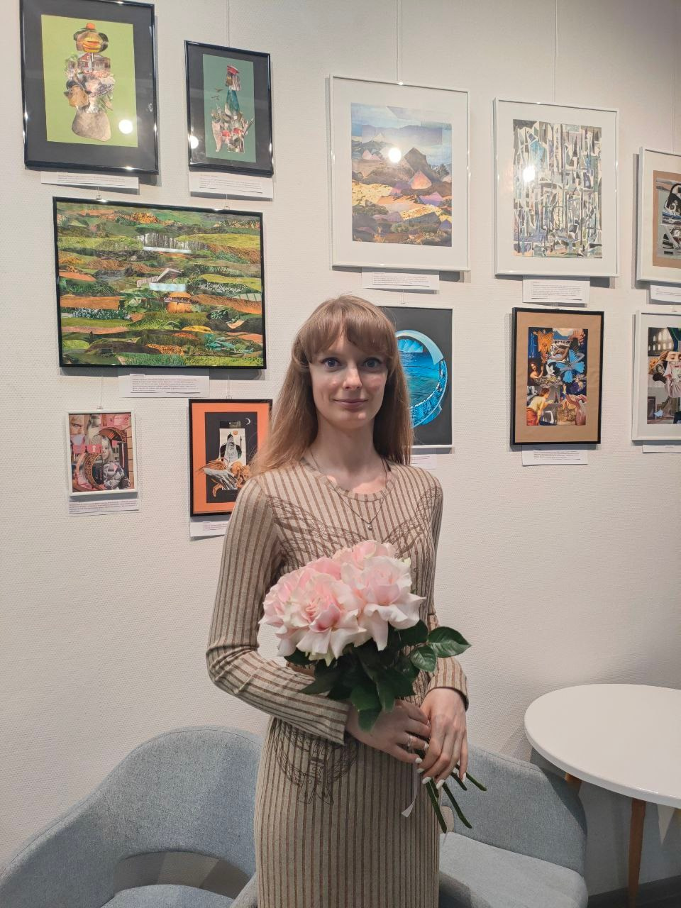 Выставки. Коллажи Анны Колесовой (Ню)