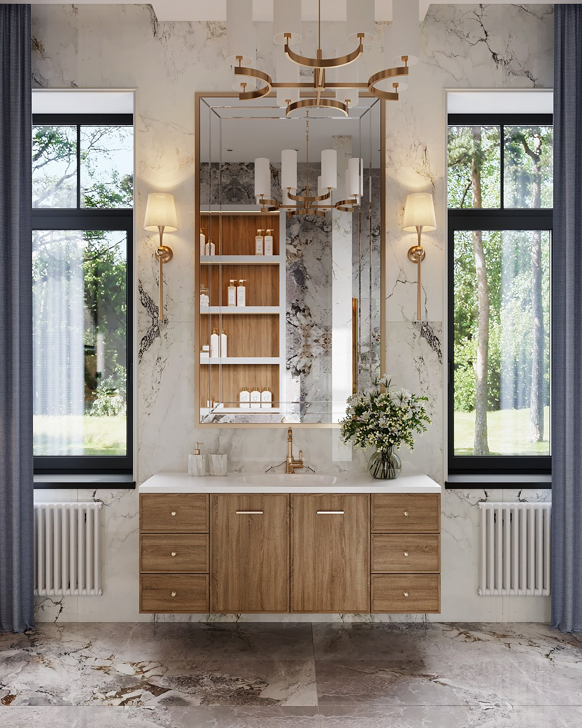 Дизайн дома в стиле шале, Абрамцево. Главная