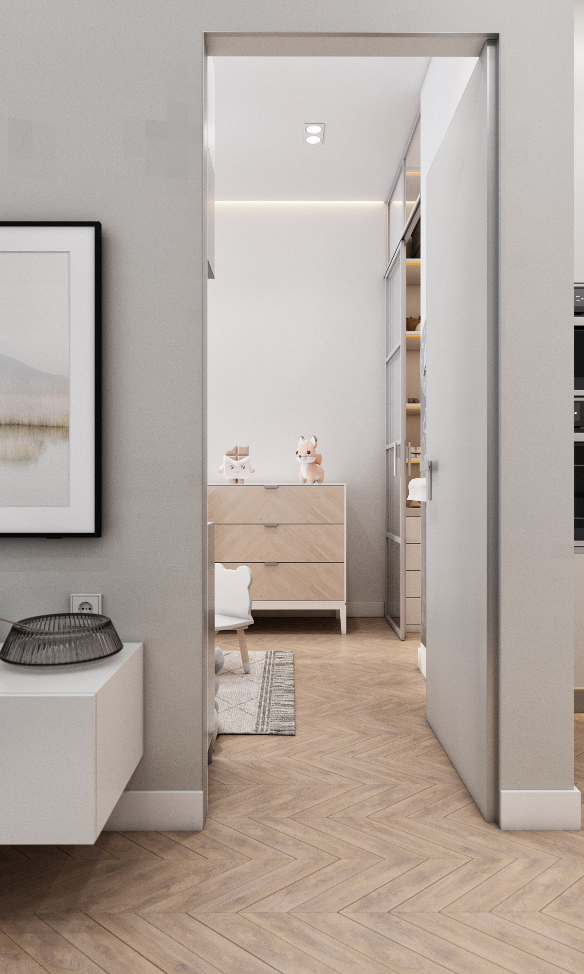 Стильная квартира ЖК Садовый квартал г. Владивосток. Дизайн-проекты жилых и общественных пространств во Владивостоке