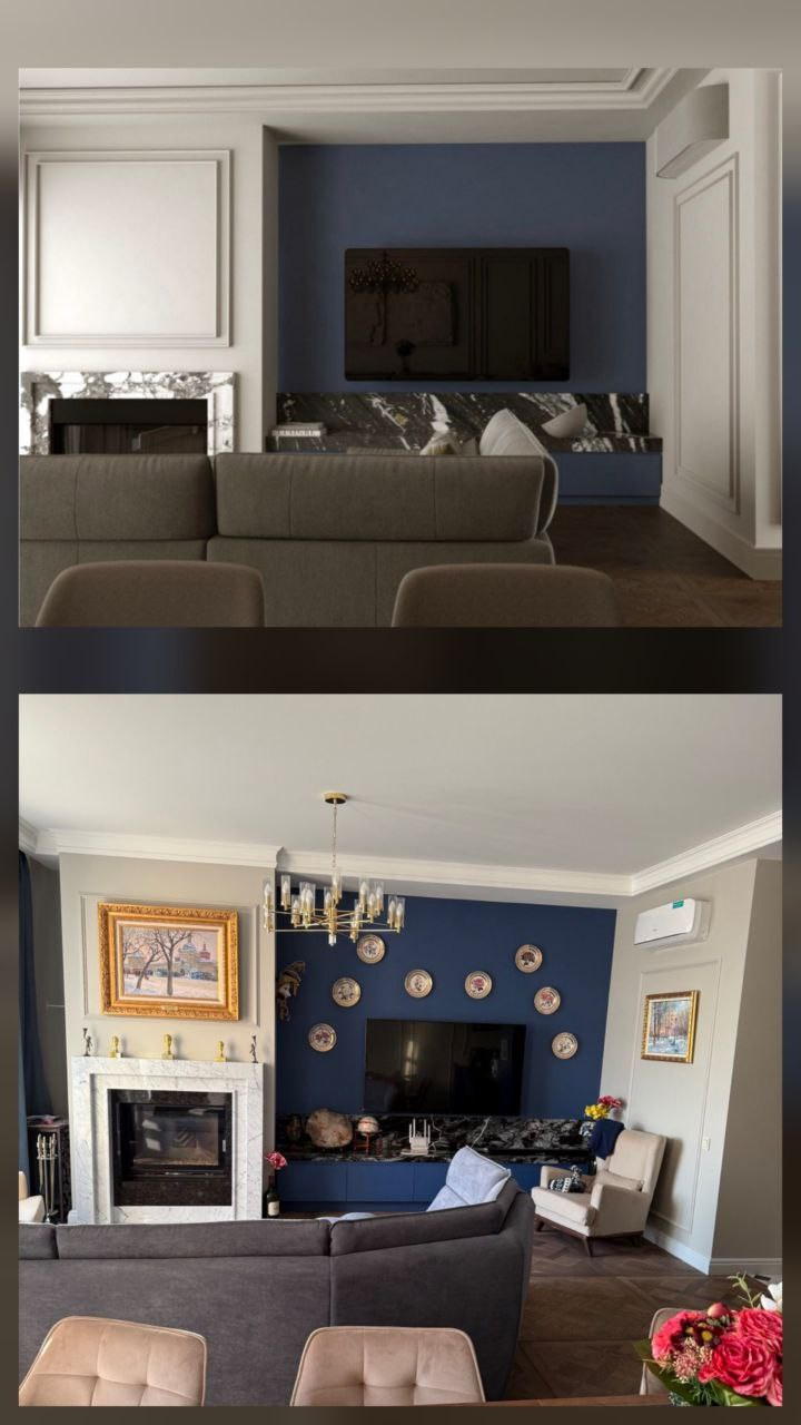 Апартаменты Завидово (визуализация/реальность). Отделка и ремонт жилых и коммерческих помещений под ключ в г. Тверь