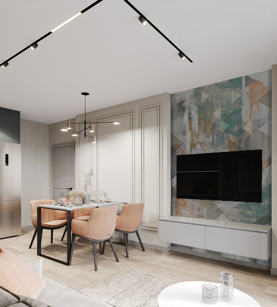 Квартира 75 м², Садовые Кварталы, г. Старый Оскол. Студия дизайна