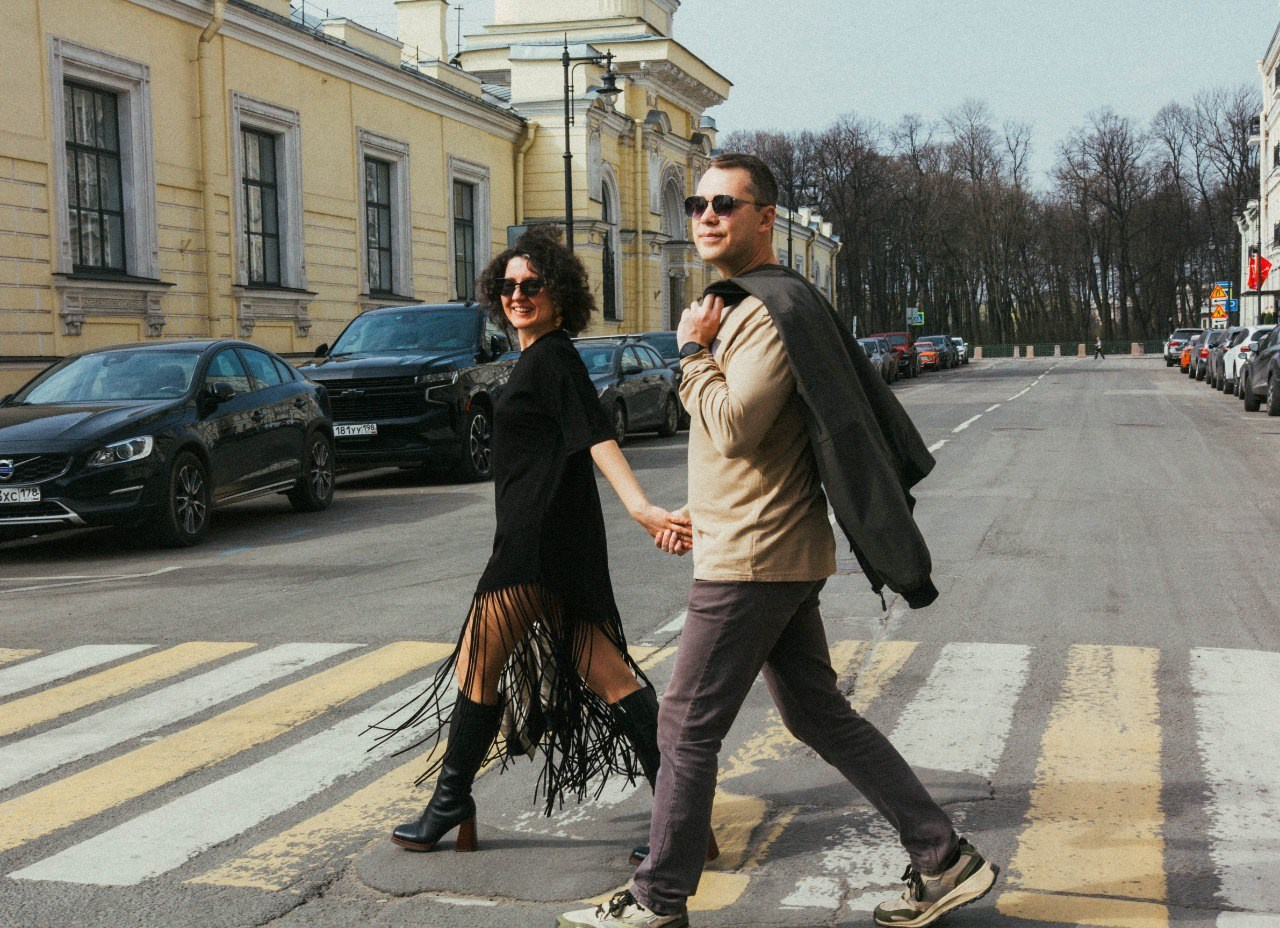 Фотопрогулка в центре Петербурга. Свадебные и индивидуальные съемки в Санкт-Петербурге фотограф Анна Жирохова