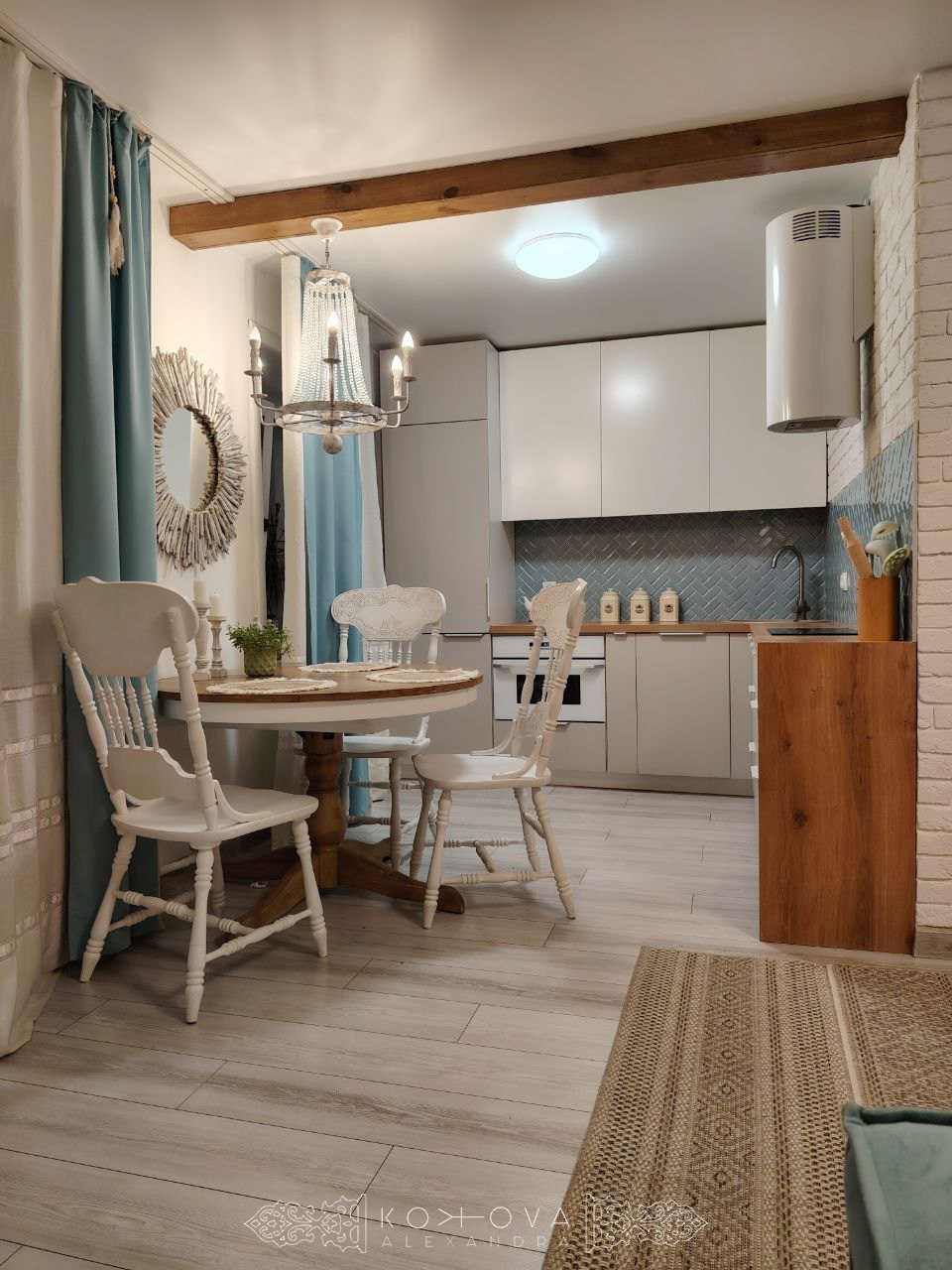 Хрущевка в средиземноморском стиле. Александра Койтова — Архитектор малоэтажных зданий в Новосибирске