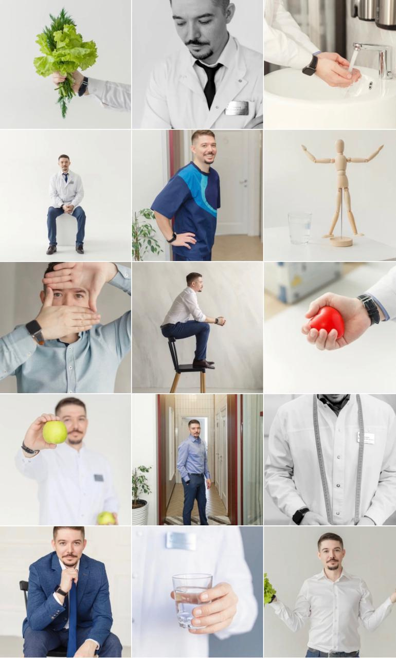 фотосессия Красноярск врач эндокринолог  бренд контент визуал