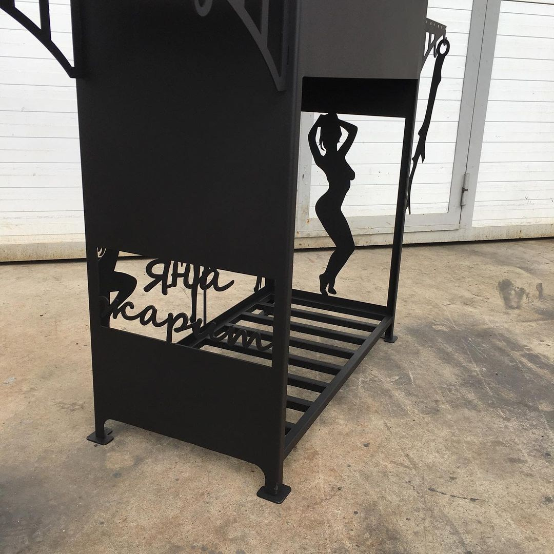 Мангалы с резным рисунком. Купить / заказать мангал для дома в Краснодаре от производителя «Мангал Мастер»