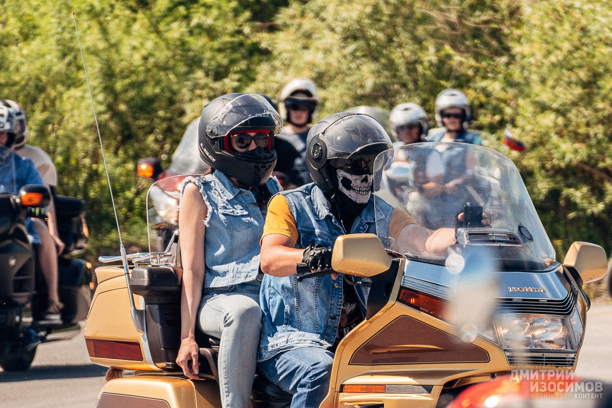 Слёт байкеров