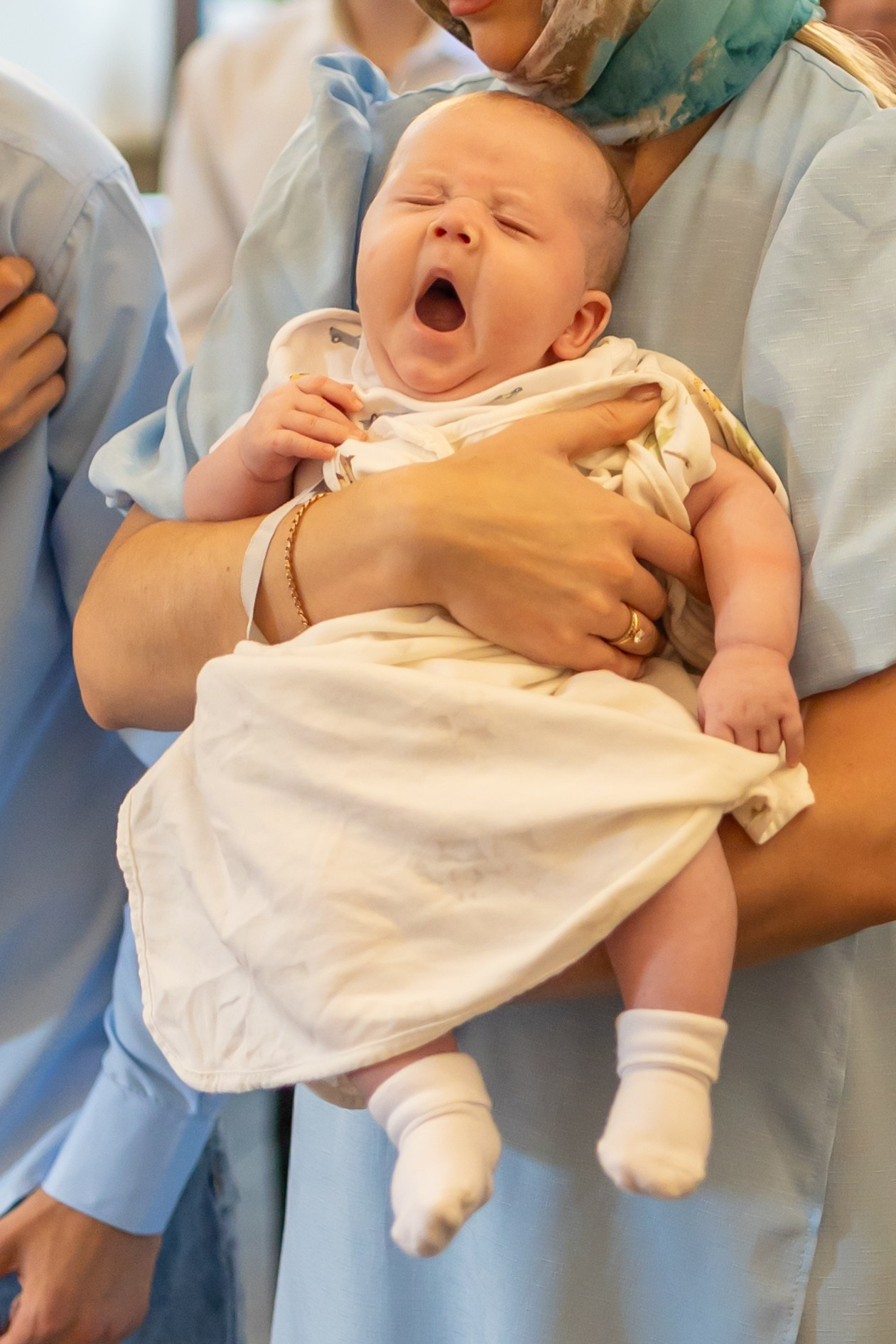 Крещение, Храм во имя Всемилостивого Спаса (на Звёздочке). Фотограф новорожденных. Детский и семейный фотограф Марьяна Юдина