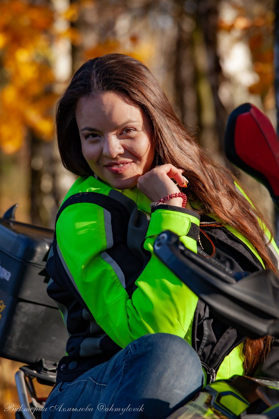 Маша Печенька (BMW GS1200). Виктория Ахмылова. Фотограф в Москве