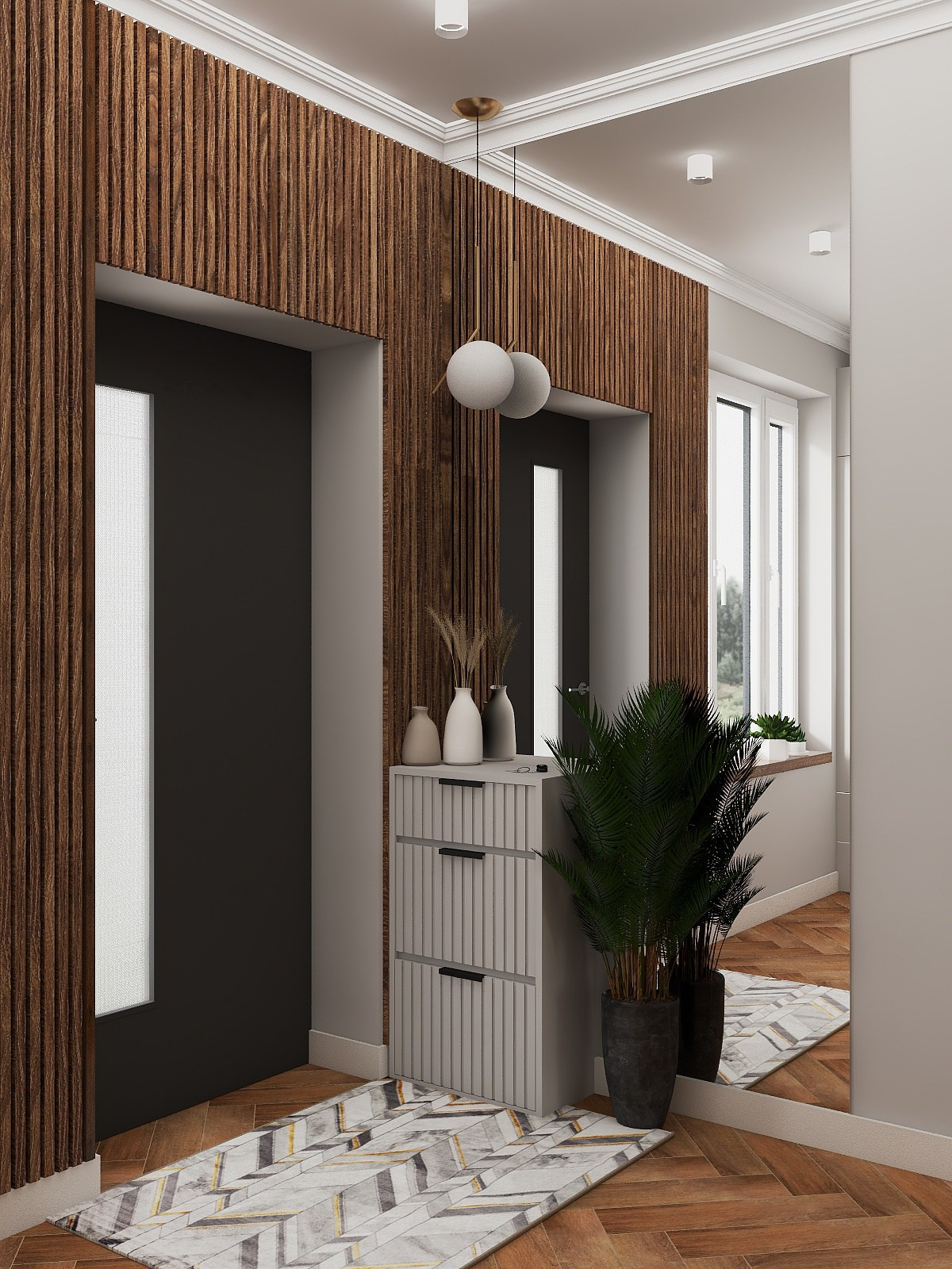 Загородный дом 94 кв.м. Дизайнер интерьера Вишнякова Ульяна