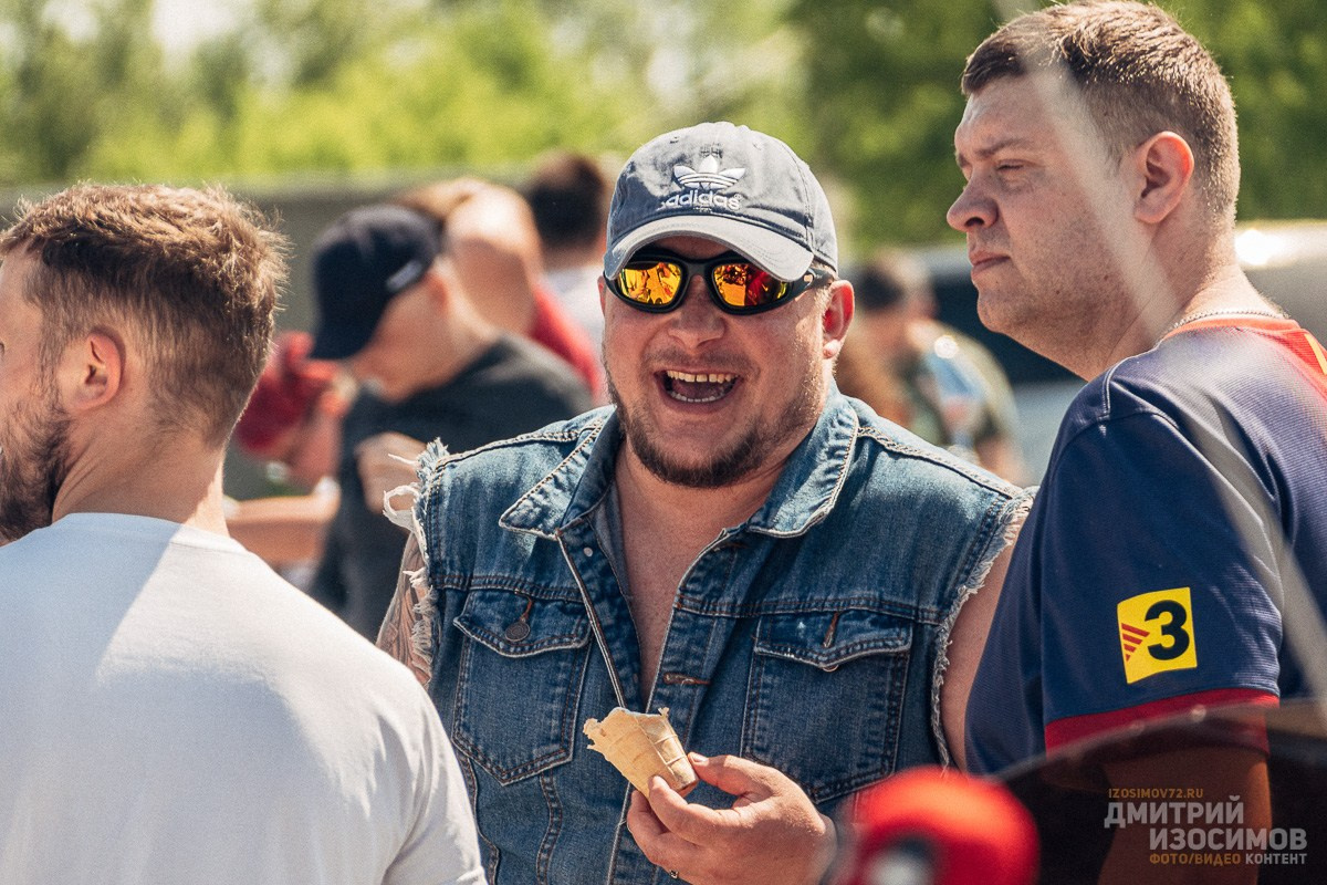 Слёт байкеров