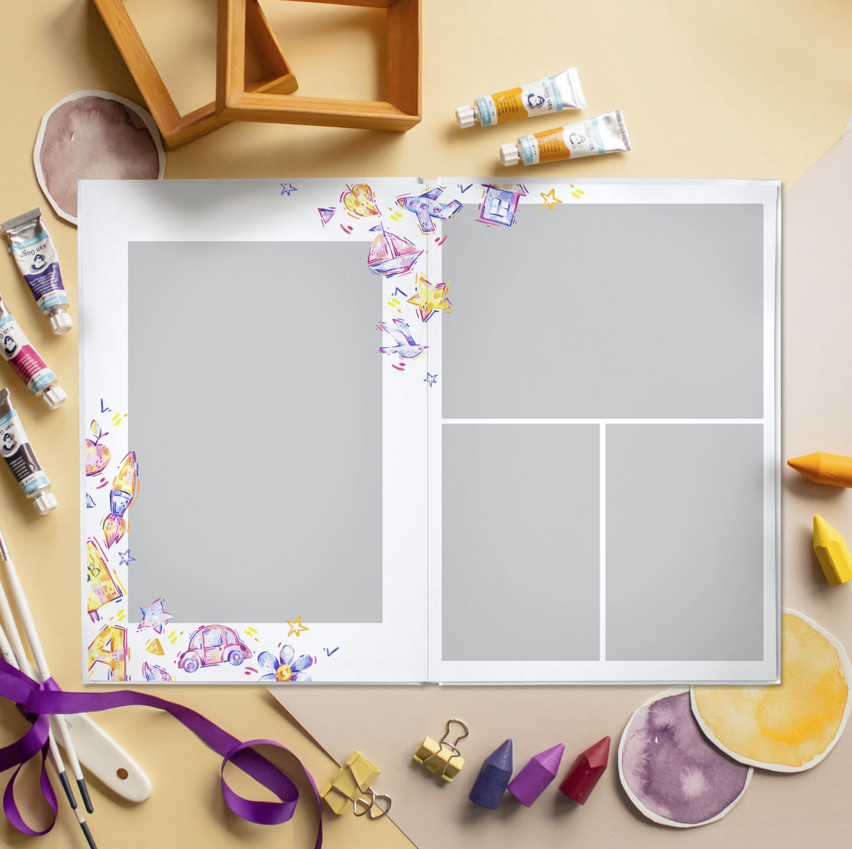 Дизайн фотокниг для детского сада. Фотоальбомы для выпускников школ и детских садов в Республике Алтай и за её пределами