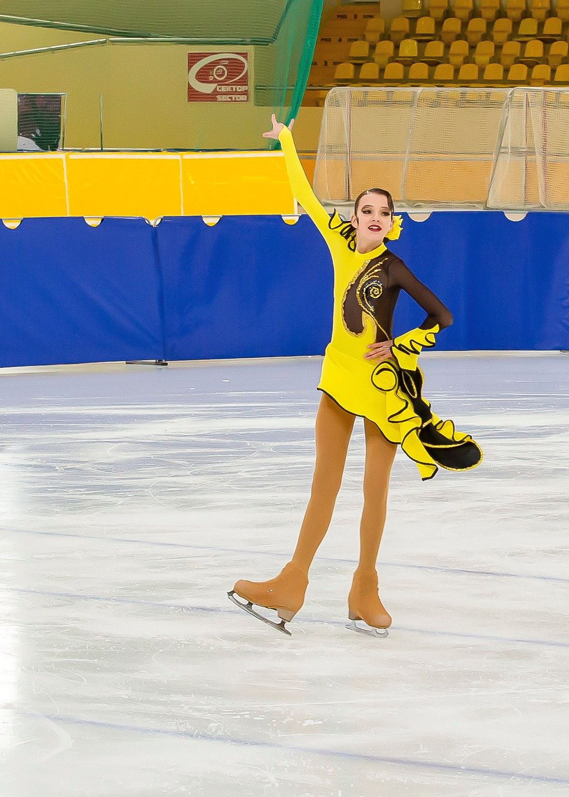 Открытый кубок Московского спорта среди спортивных балетов на льду. Детский театр на льду «АЛЕКО». Репортажный фотограф в Москве