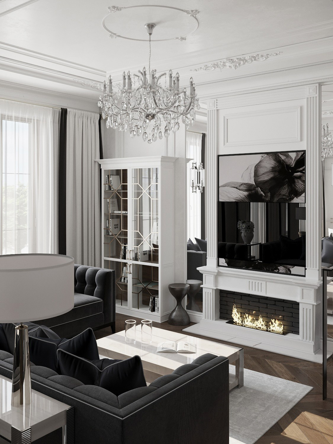 Гостиная. Частный дом, г. Пятигорск