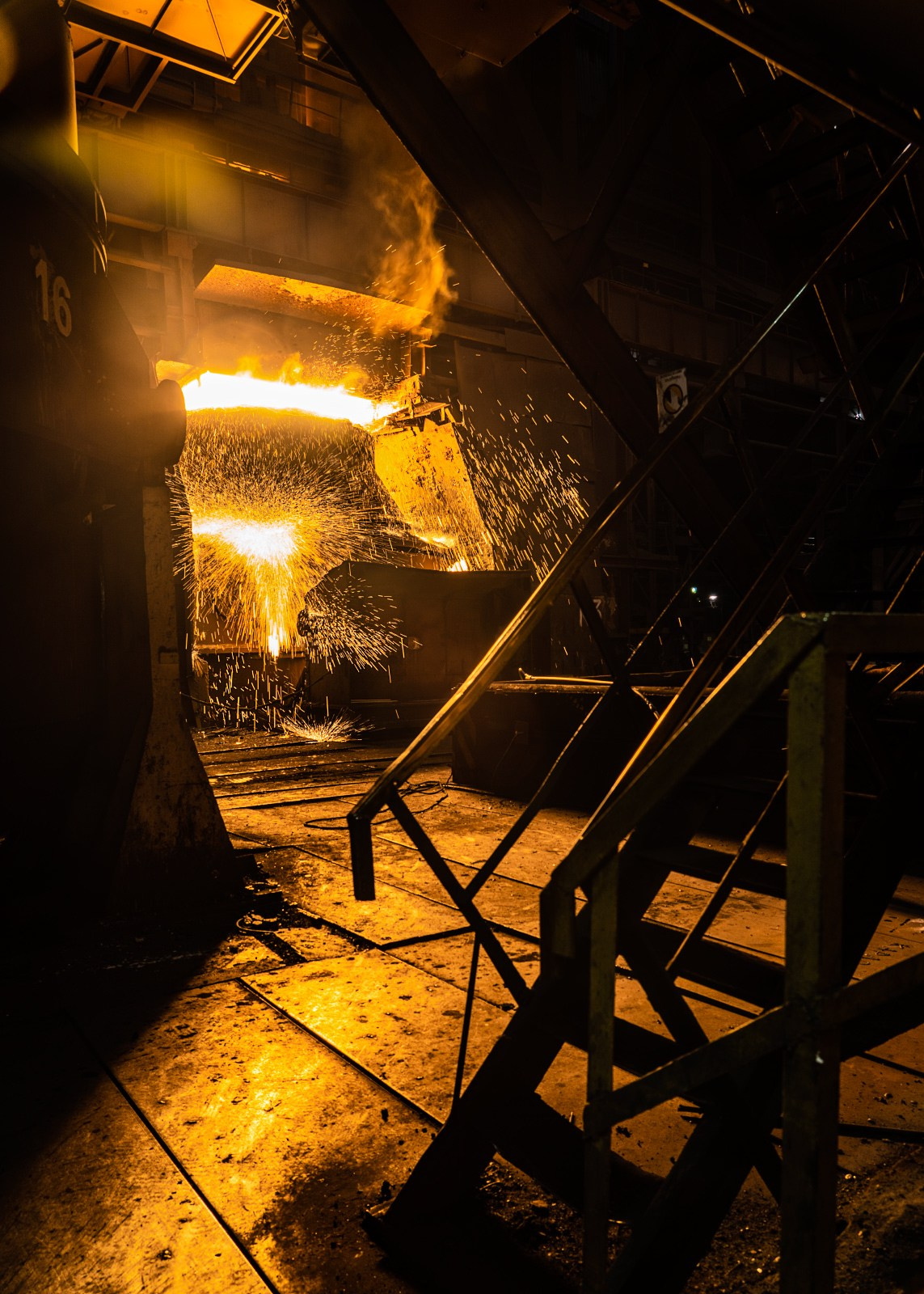 Металлургия. Фотограф Владимир Остапенко