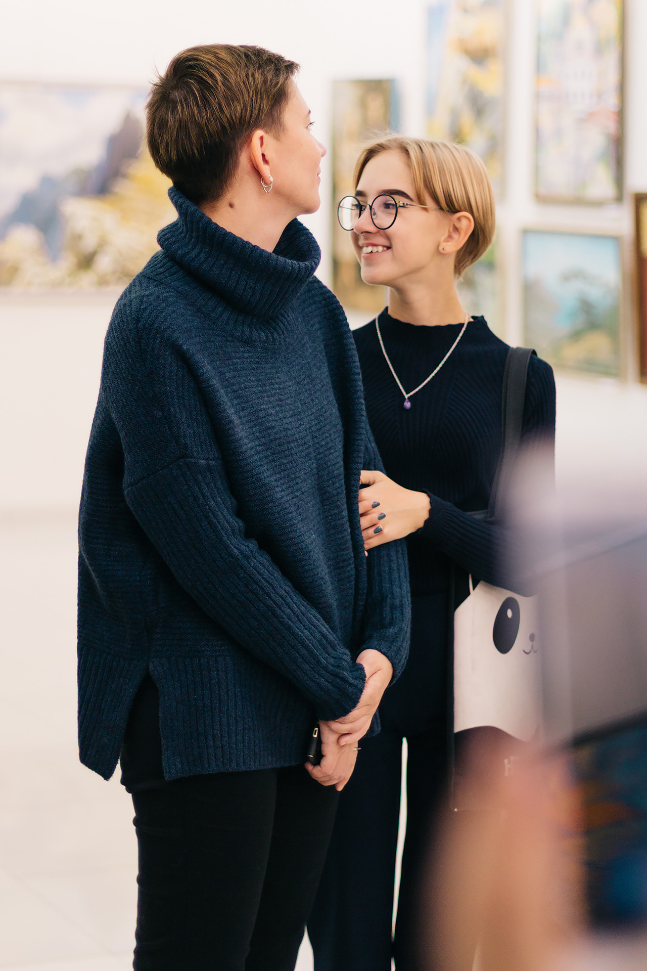 Открытие семейной художественной выставки. Сентябрь 2019. Санкт-Петербург. Ваш персональный фотограф в Волжском Мария Морозова