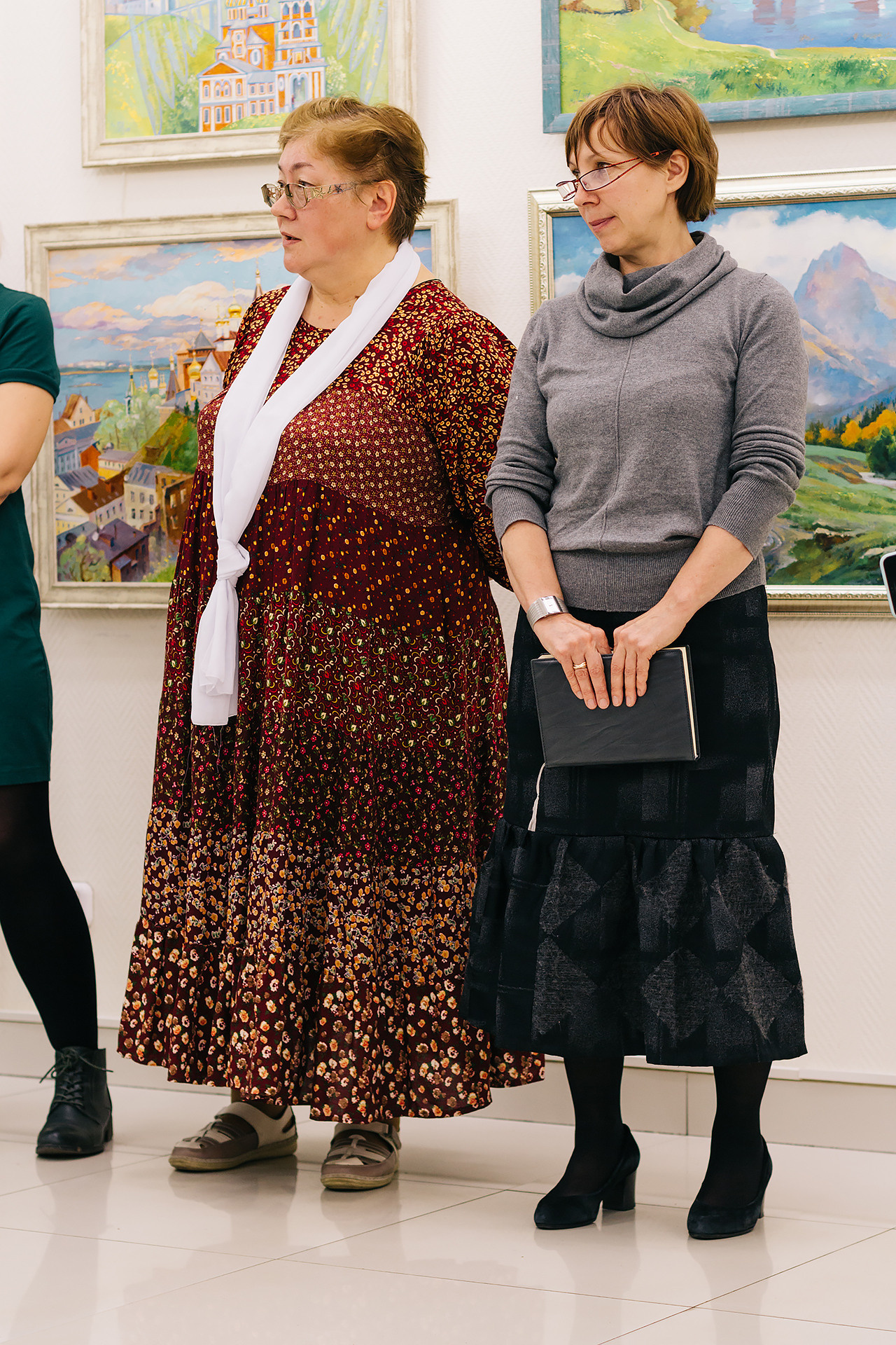 Открытие семейной художественной выставки. Сентябрь 2019. Санкт-Петербург. Ваш персональный фотограф в Волжском Мария Морозова