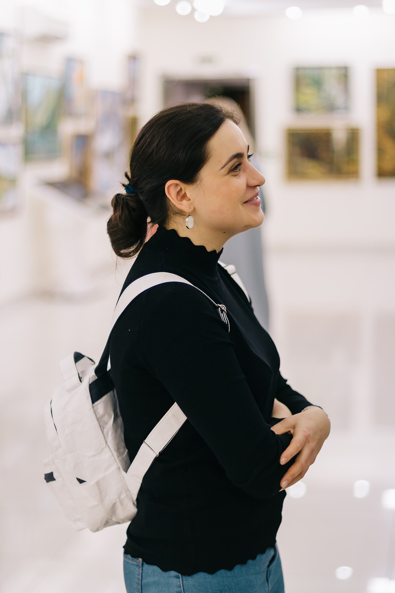 Открытие семейной художественной выставки. Сентябрь 2019. Санкт-Петербург. Ваш персональный фотограф в Волжском Мария Морозова