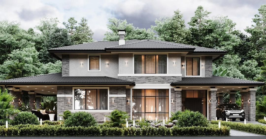 Дом в стиле Райта. Архитектор Вера Каракезиди