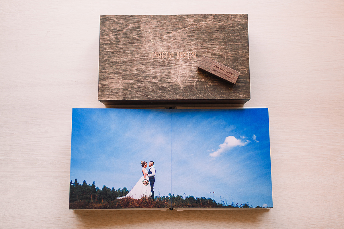 Книга для Анны и Олега. Свадебный и семейный фотограф Москва Екатерина Верижникова