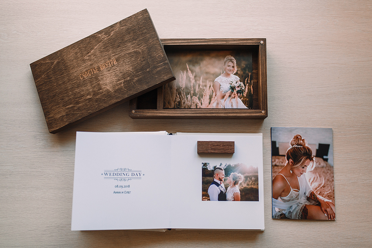 Книга для Анны и Олега. Свадебный и семейный фотограф Москва Екатерина Верижникова