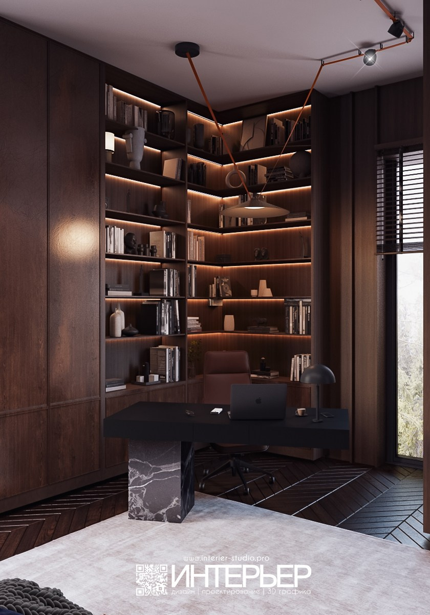 Дом Тамирлана и Айшат. 2 этаж. Дизайн интерьера, 3D визуализация и 3D моделирование. Создание проектов и чертежей. КМВ: Кисловодск, Пятигорск, Ессентуки и удаленно