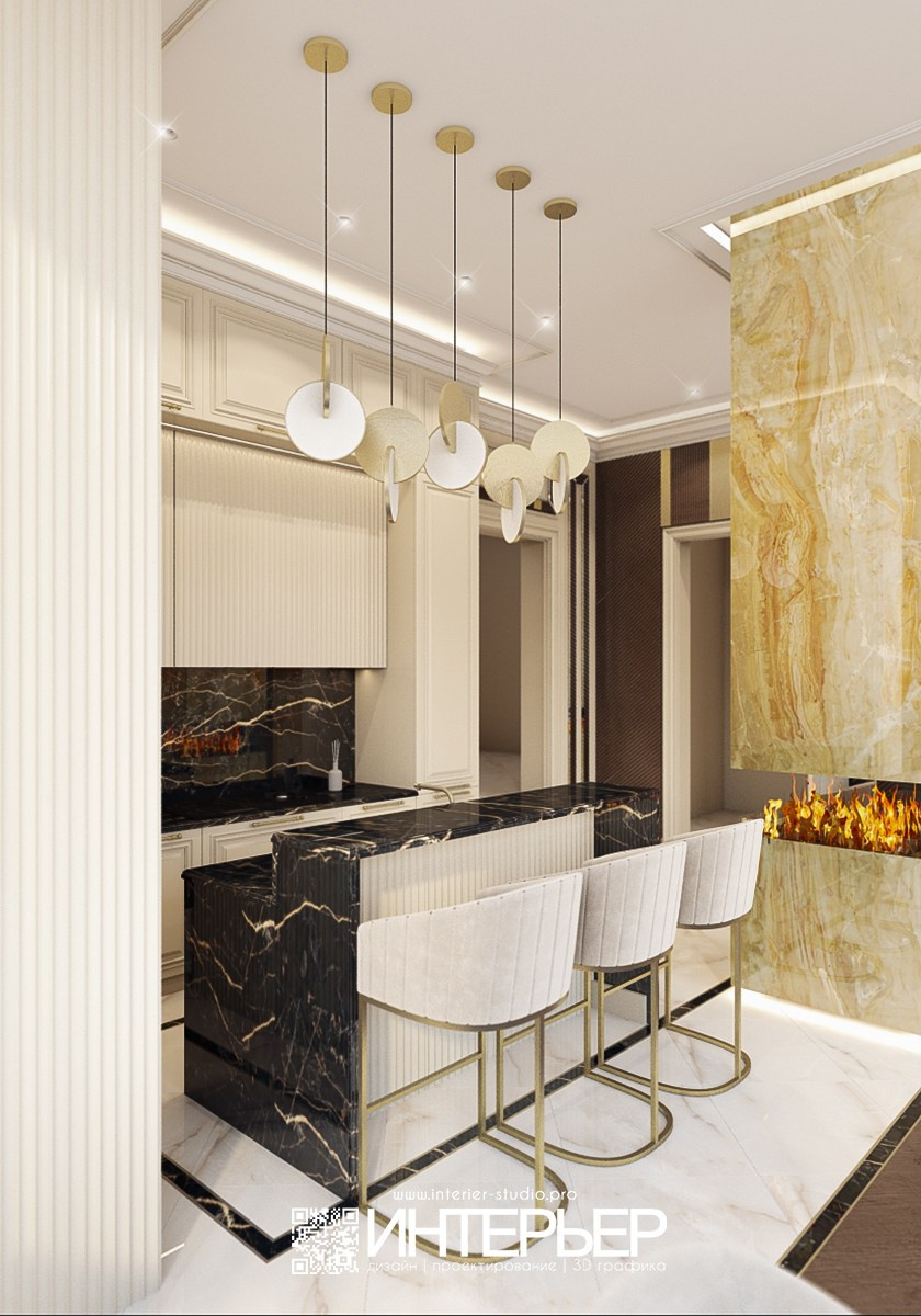 Дизайн-проект дома Ильи и Галины. Зона гостиной, кухни и столовой.Исправления. Дизайн интерьера, 3D визуализация и 3D моделирование. Создание проектов и чертежей. КМВ: Кисловодск, Пятигорск, Ессентуки и удаленно