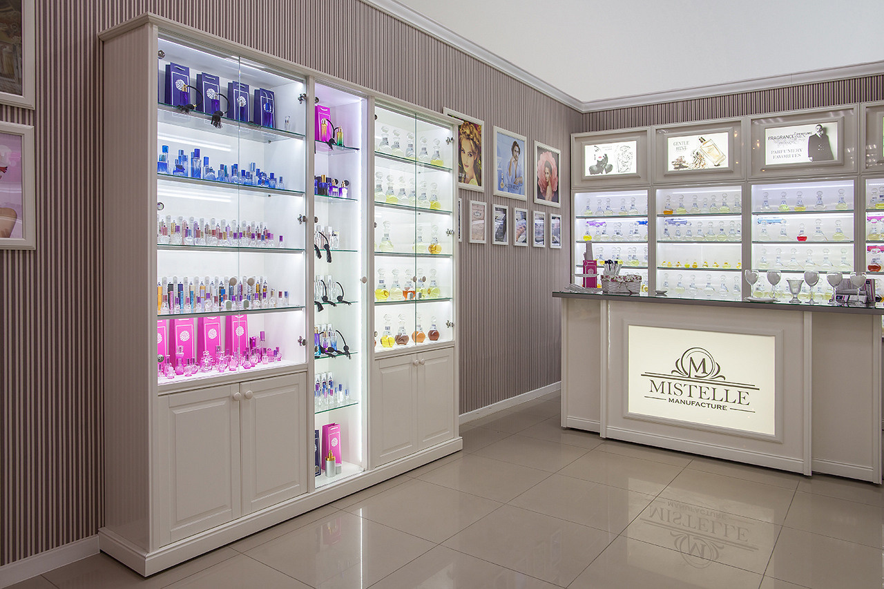 Фотосъемка интерьеров парфюмерного салона. Профессиональный Фотограф в Москве Андрей Славнов