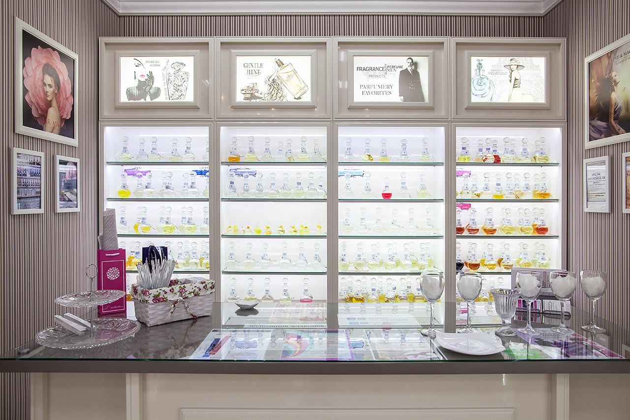 Фотосъемка интерьеров парфюмерного салона. Профессиональный Фотограф в Москве Андрей Славнов
