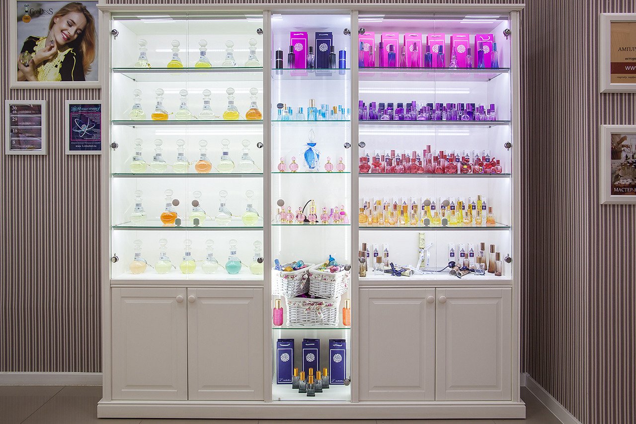 Фотосъемка интерьеров парфюмерного салона. Профессиональный Фотограф в Москве Андрей Славнов