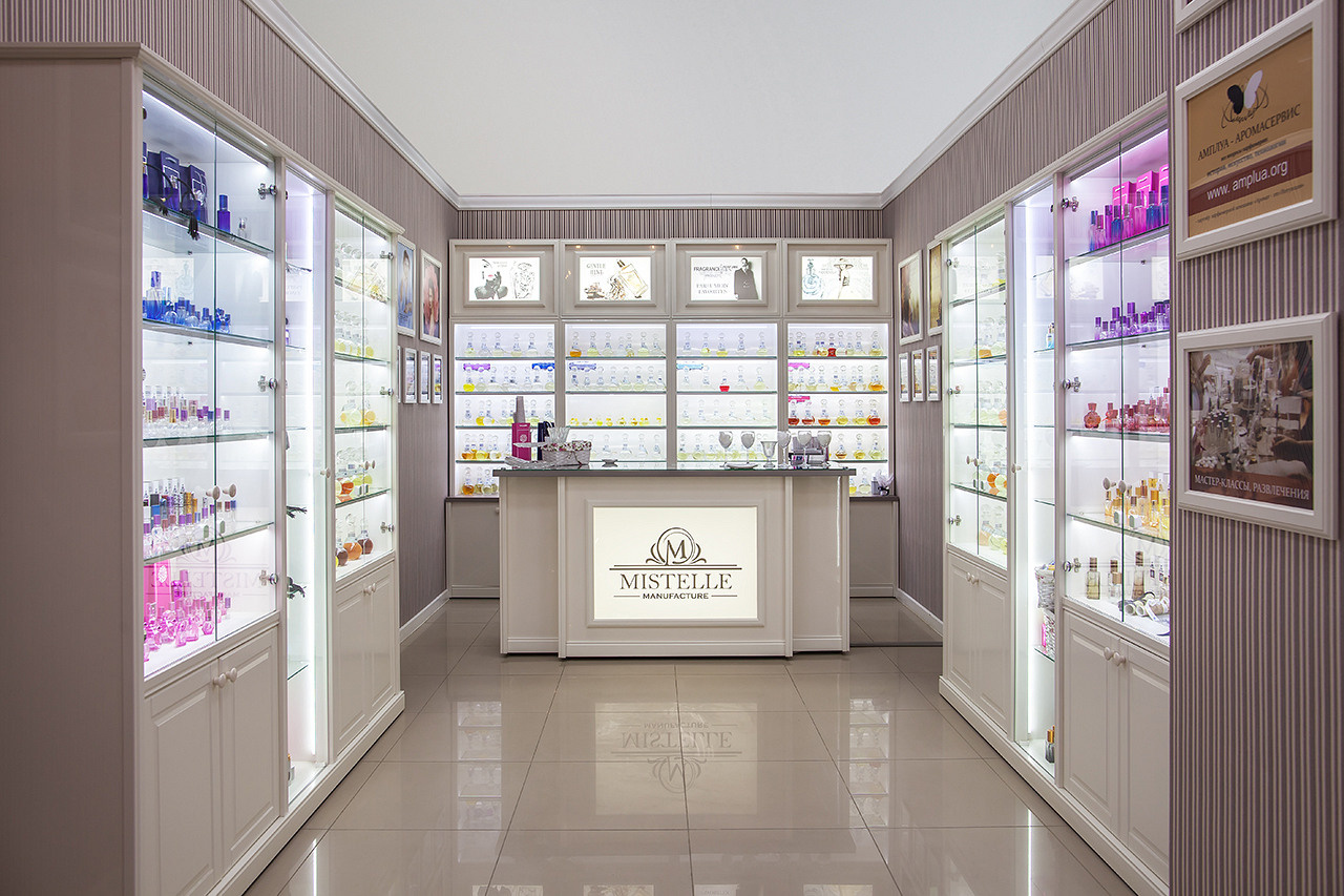 Фотосъемка интерьеров парфюмерного салона. Профессиональный Фотограф в Москве Андрей Славнов