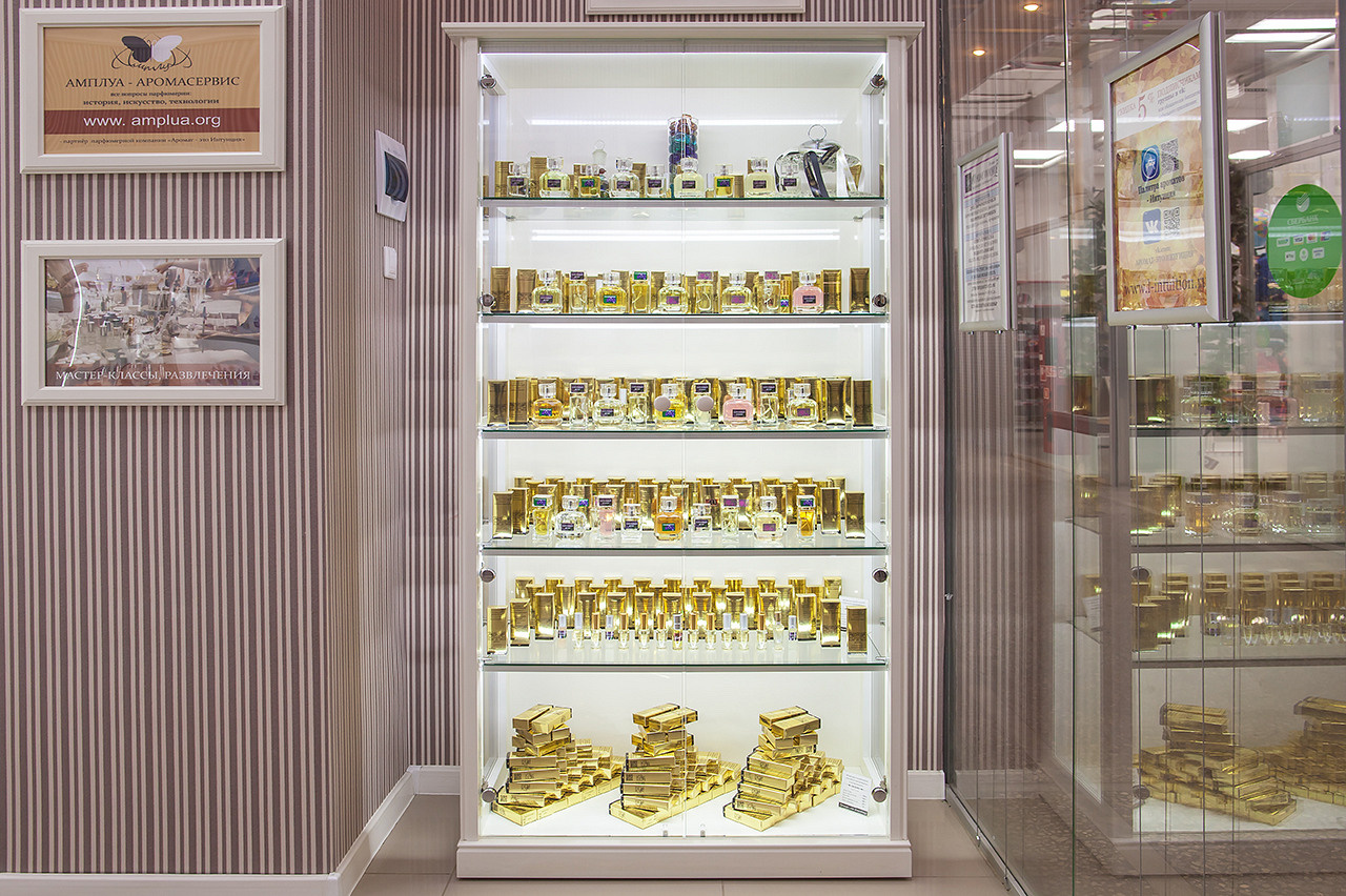 Фотосъемка интерьеров парфюмерного салона. Профессиональный Фотограф в Москве Андрей Славнов