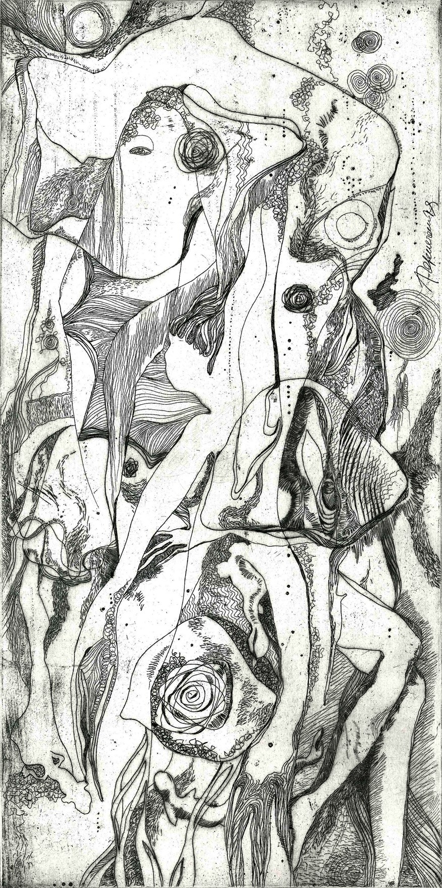 Гравюры. Художник Перепечėнова-Феофанова Анна