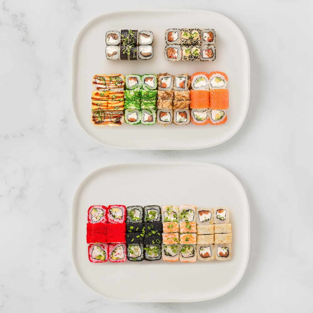 Съемка роллов для доставки | Фуд фотограф Воронеж