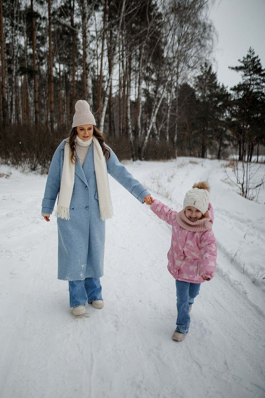 Зимняя Прогулка. Свадебный и семейный фотограф Москва Екатерина Верижникова