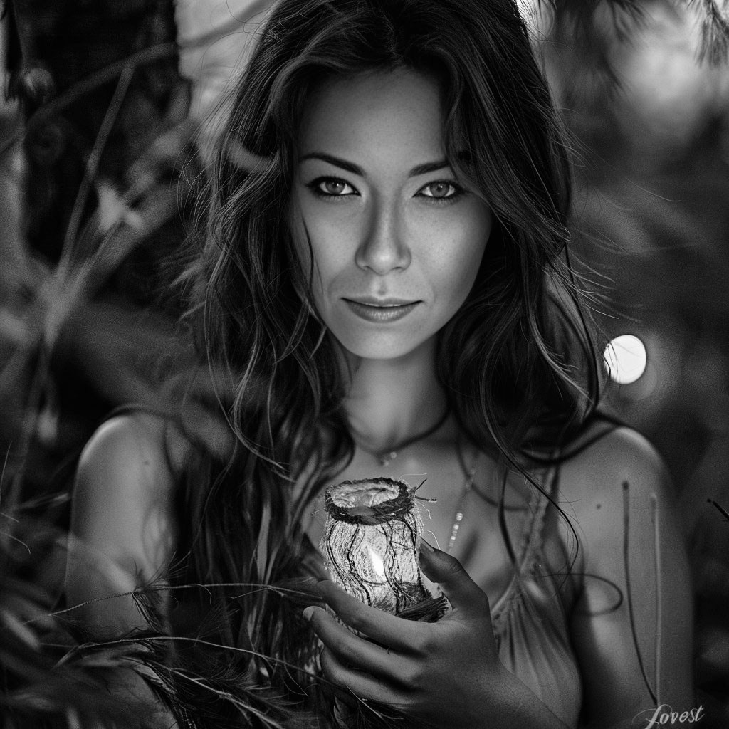 Нейрофотосессия для Александры. Сказочный образ — девушка со свечой. ФотоХудожник Харитонова Ирина г. Санкт-Петербург