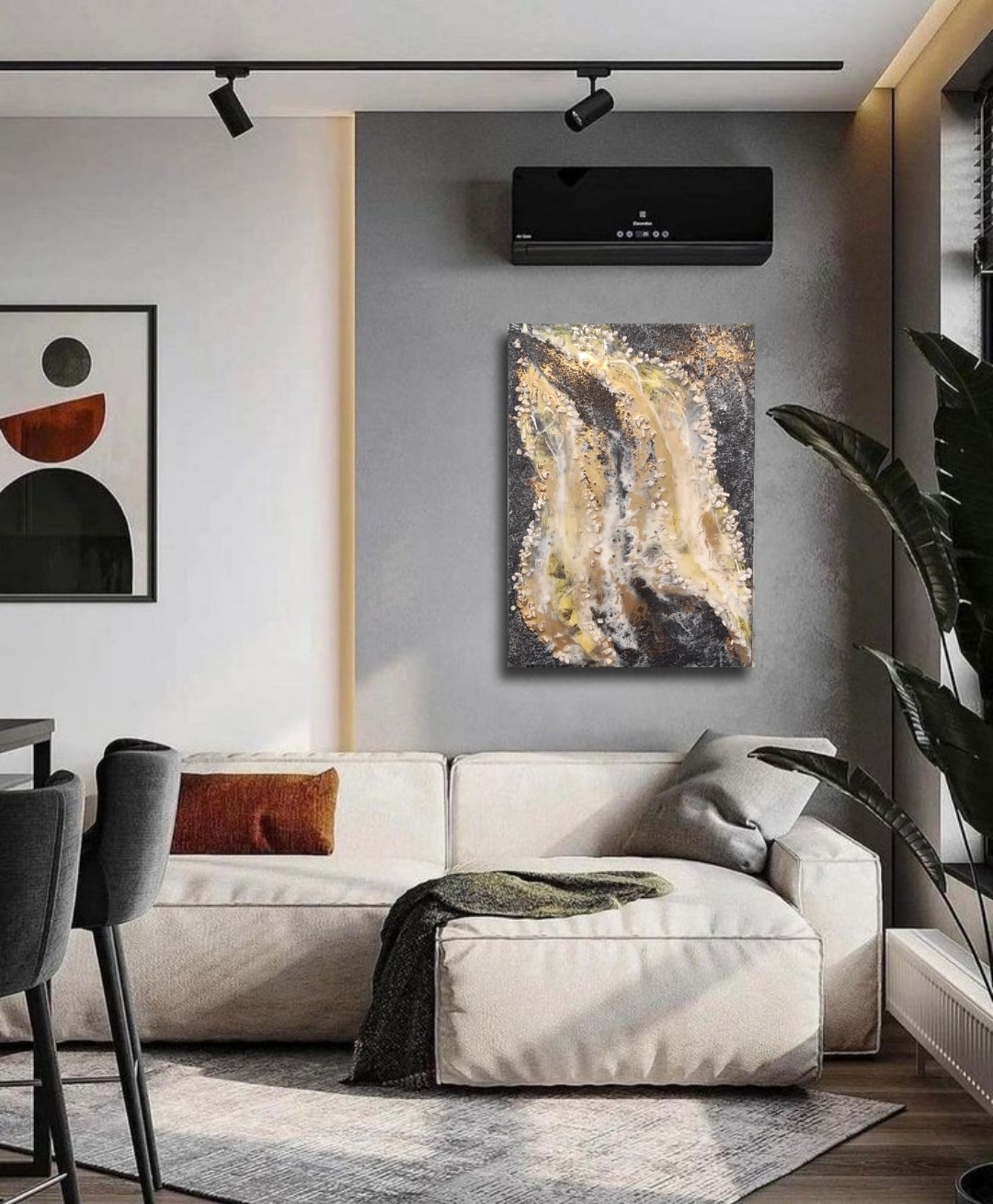 Картина «Икринки» 50×70. Художник Виктория Руш из Москвы